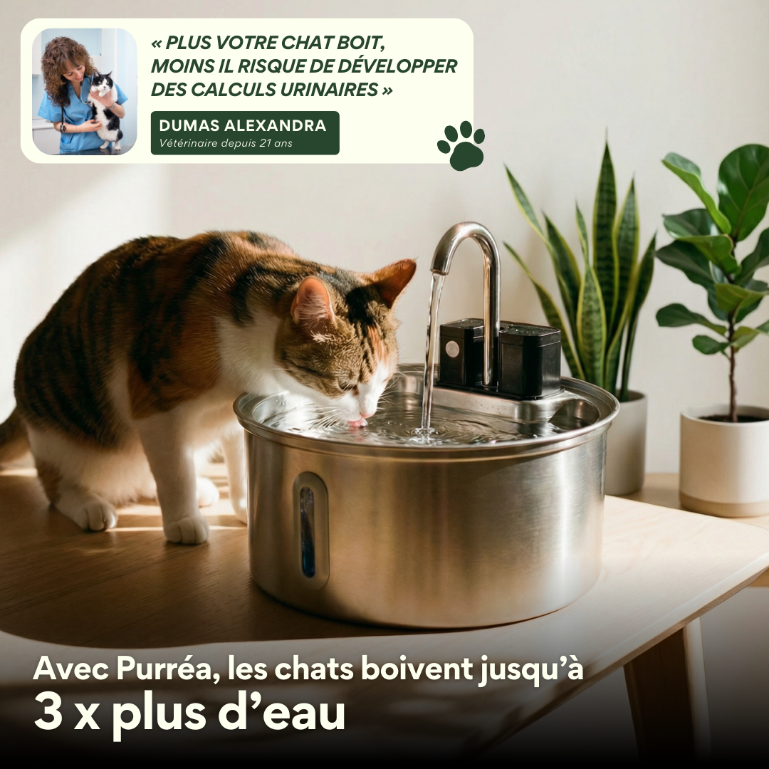 FONTAINE EN INOX - 2.2 LITRES